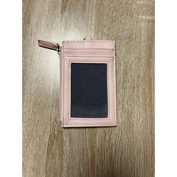 Nautica Pink Silver Tab Wallet Zip - Picture 2 of 2